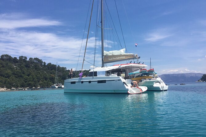Adventure Sailing 4 Night Dubrovnik Cruise on the Huck Finn Cat - Day 5 back through the Elaphiti Islands