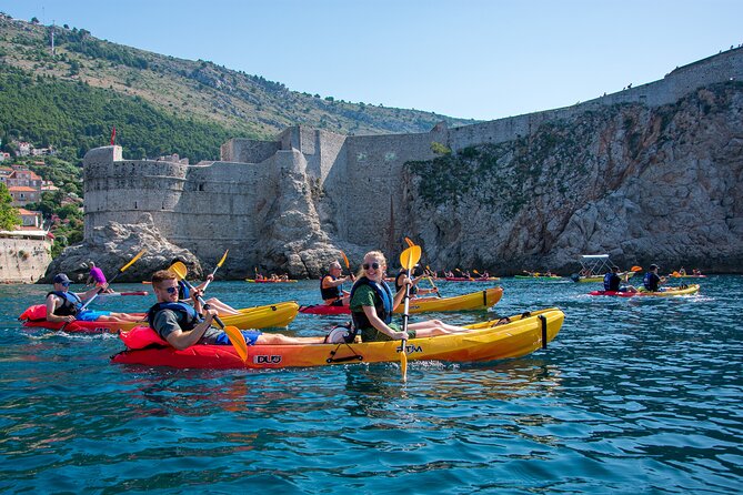 Afternoon Dubrovnik Guided Kayaking Tour - Betina Cave, the swimming stop