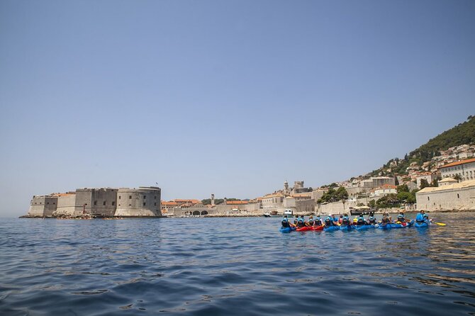 Afternoon Kayaking in Dubrovnik - Following the city walls from the sea