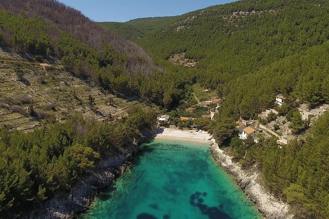 Best of Korcula island winery's by 4X4 Canam buggys with lunch - Swimming and snorkeling at a quieter beach