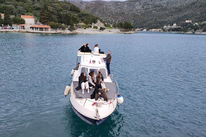 Blue Cave and caves Discovery Dubrovnik - Group Tour by Boat - An hour at Koločep Bay