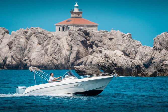 BLUE CAVE & ELAPHITI ISLANDS 4 HOURS ALL INCLUSIVE boat tour - Lopud adds a slower island stop