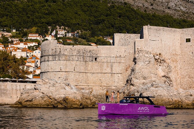 Blue Cave Premium Half-Day Tour with Panoramic Old Town View - Entering the Blue Cave on Koločep