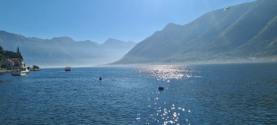 Blue Sea & Black Mountains - Montenegro - The short ride to Perast