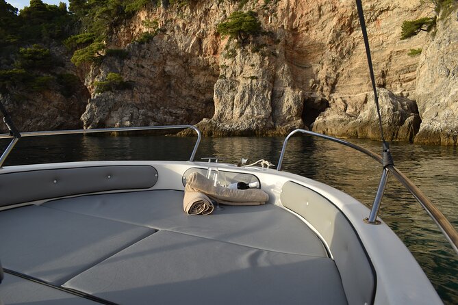 Boat rental in Dubrovnik Croatia. Cruise around Dubrovnik coast and islands - Seeing Dubrovnik’s walls from the water