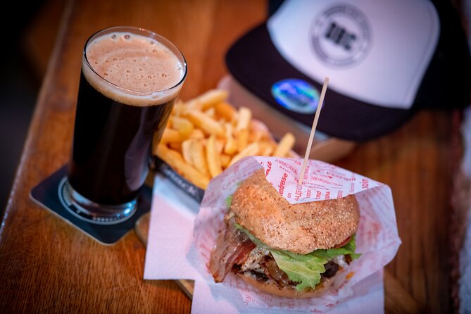 Brewery Tour with Food included - Four beers give you a useful tasting