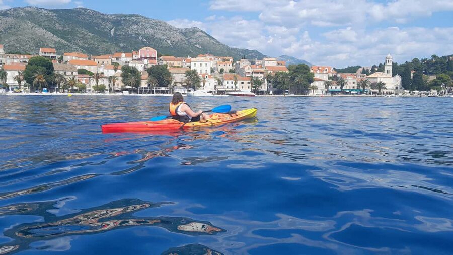 Cavtat: 'Pomalo' Guided Sea Kayaking Tour - Paddling the Cavtat peninsula and bay