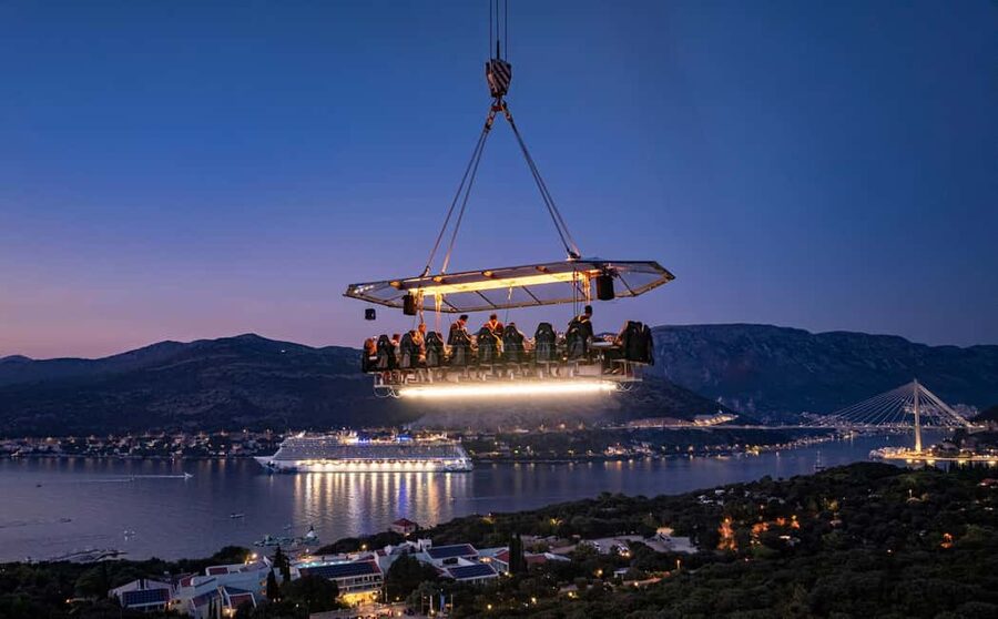 Dinner in the Sky Dubrovnik - Practical details before you reserve