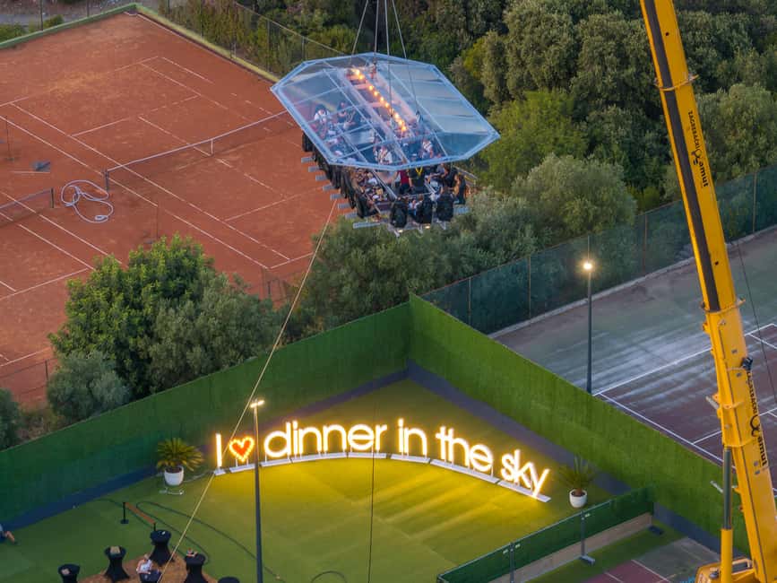 Dinner in the Sky Dubrovnik - Is $137 a fair price?