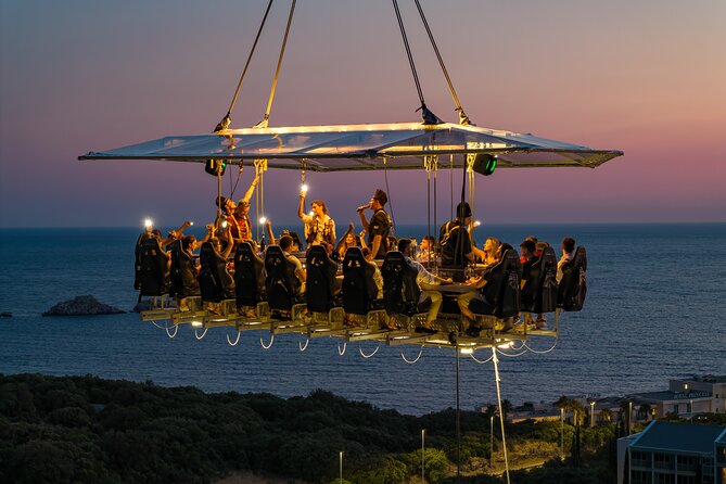 Dinner in the Sky Dubrovnik - Dine 50m above ground - Rising above Dubrovnik for dinner