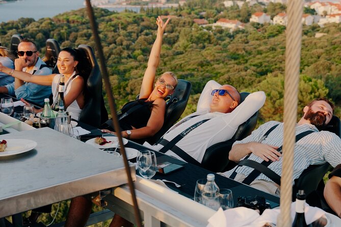 Dinner in the Sky Dubrovnik - Dine 50m above ground - Is the $156.89 price fair?