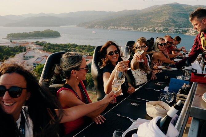 Dinner in the Sky Dubrovnik - Dine 50m above ground - Booking, weather, and cancellation details
