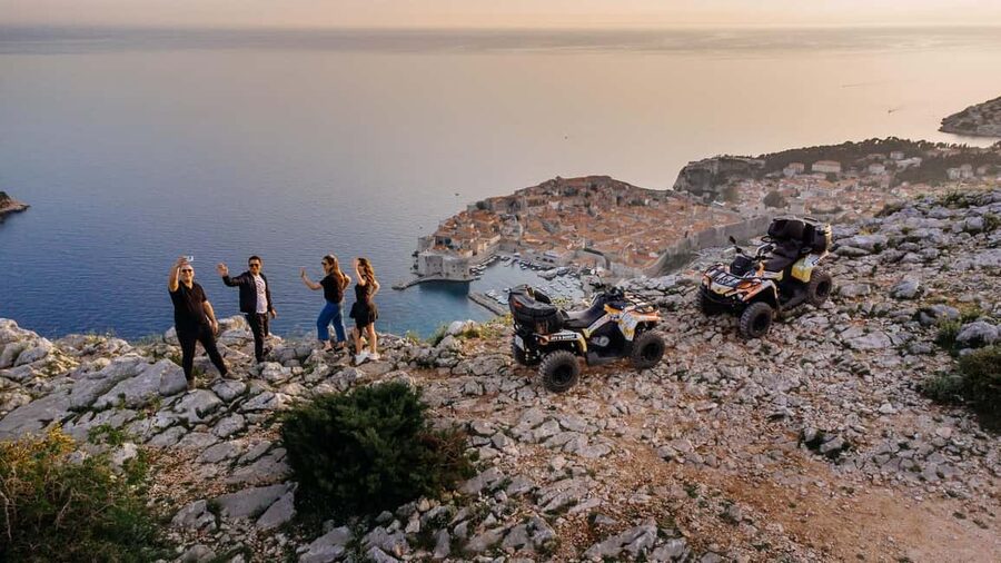 Dubrovnik: 3-hour ATV Safari Tour with Hotel Transfers - Srebreno to the old villages