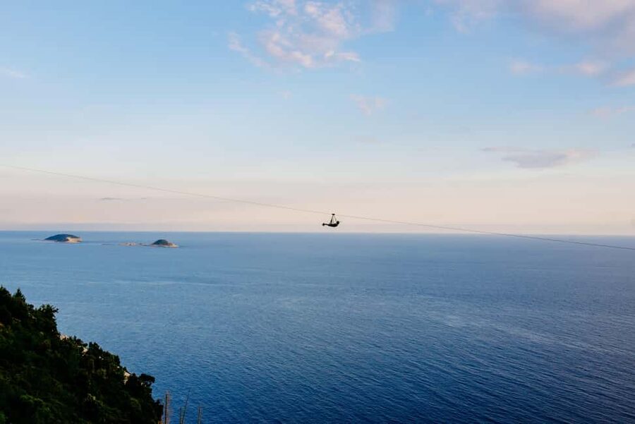 Dubrovnik: 900 Metre Superman Ziplining Adventure - The 900-metre flight and its best views