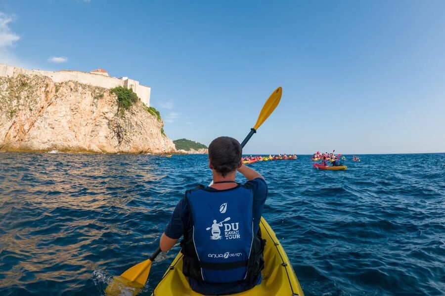 Dubrovnik: Afternoon Kayaking and Snorkeling Tour - Lokrum brings the wild coast and screen-famous scenery
