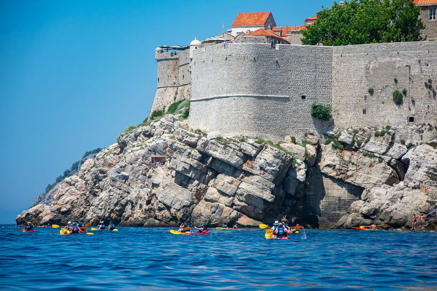 Dubrovnik: Afternoon Kayaking and Snorkeling Tour - Betina Cave is the payoff, with one crowd warning
