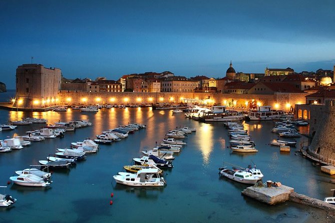 Dubrovnik by Night, History, Wine & Bites - Starting at Onofrio’s Fountain after sunset