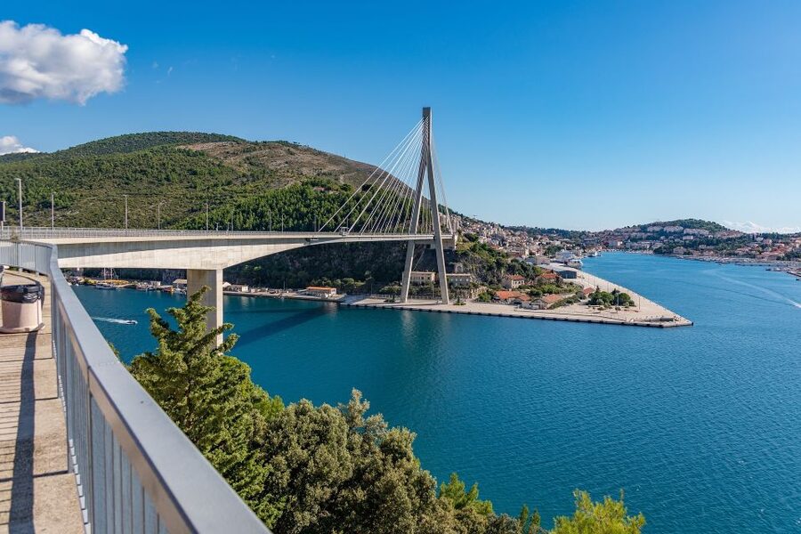 Dubrovnik: City Panorama Small-Group Guided Tour - Franjo Tudman Bridge and Gruz Harbour