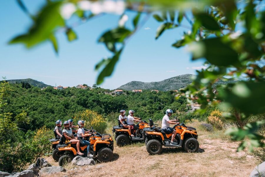 Dubrovnik: Countryside Guided ATV Adventure with Brunch - Zatonska Vala gives the tour an immediate payoff
