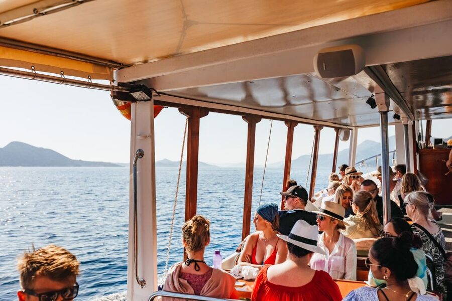 Dubrovnik: Elaphite Island Cruise w/ Drinks & Optional Lunch - Koločep finishes the day with clear water and pine trees