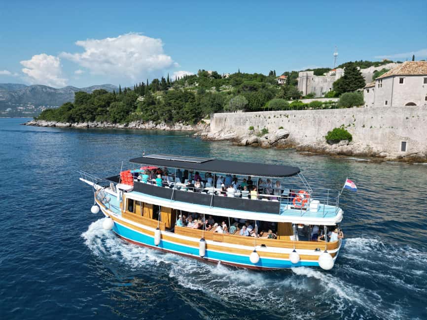 Dubrovnik: Elaphite Islands Cruise with Lunch and Drinks - Koločep: your first taste of island water