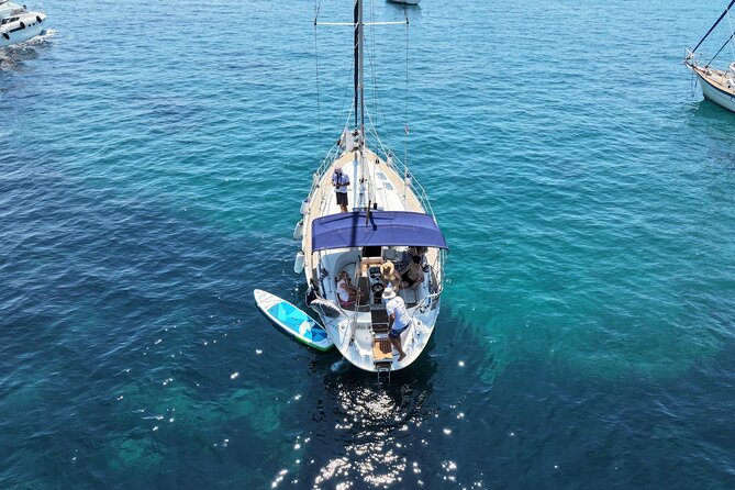 Dubrovnik: Full Day Private Sail Boat tour to Elaphiti&Blue Cave - Koločep: your first swim in a quiet bay