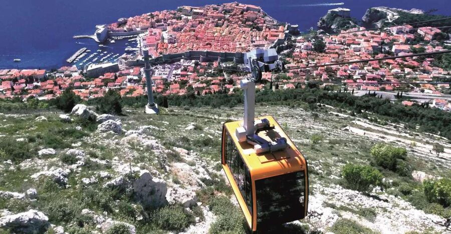 Dubrovnik: Group Sightseeing Tour with Stunning Views - The high viewpoint above Dubrovnik