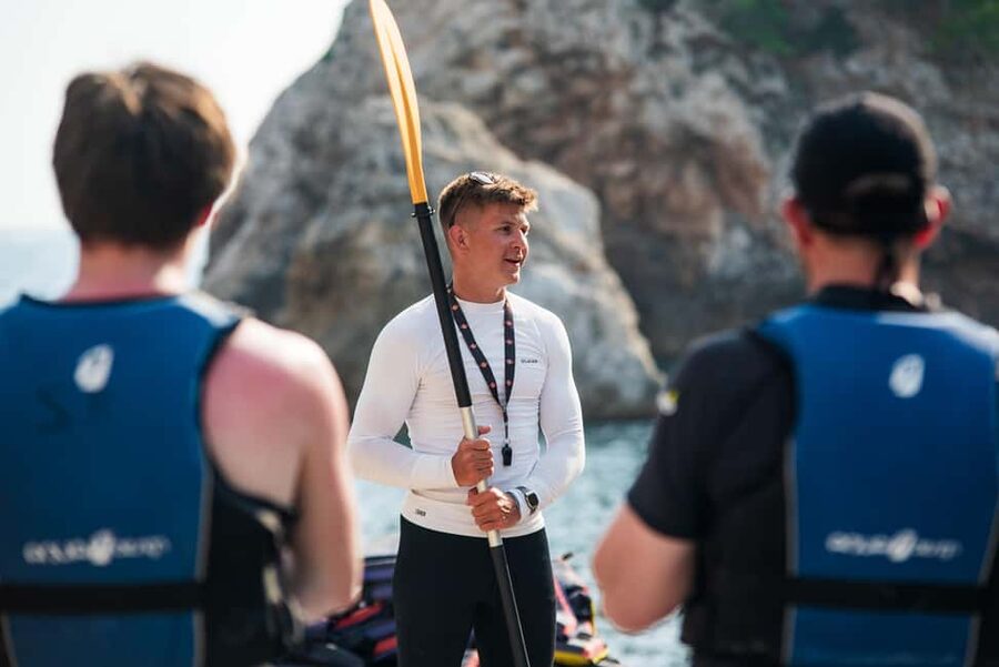 Dubrovnik: Guided Sea Kayaking and Snorkeling Tour - Paddling below Dubrovnik’s Old Town walls