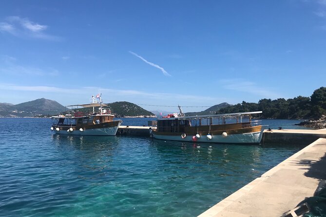 Dubrovnik Islands Private Rented Boat Cruise - Lopud and sandy Šunj Beach