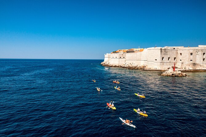 Dubrovnik Kayak Rental on Banje Beach - Setting out from Banje Beach