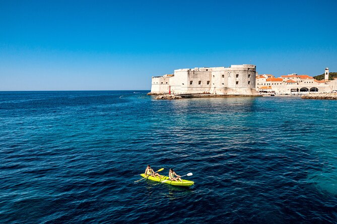Dubrovnik Kayak Rental on Banje Beach - St. Jacob’s Beach, Kolorina Cove, and Betina Cave