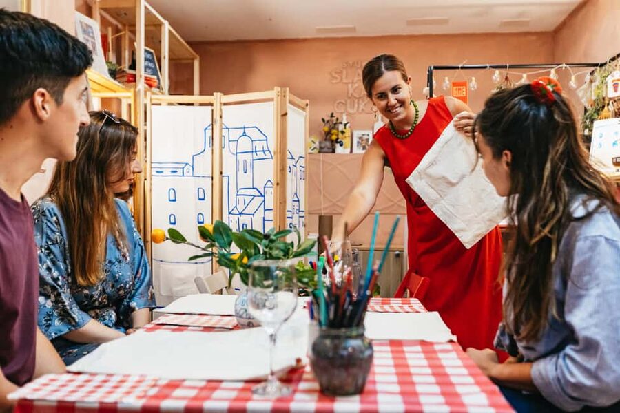 Dubrovnik: Local Wine, Dine and Design Workshop - A board of Dalmatian food to share