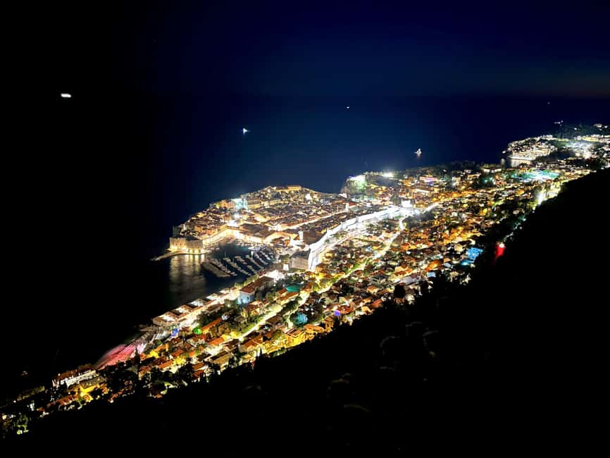 Dubrovnik Night Drive: Lights of the Adriatic - Key points at a glance