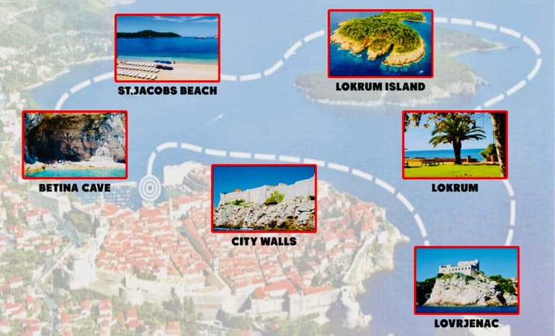 Dubrovnik or Cavtat: Lokrum Island and Betina Cave Boat Tour - Setting out from Dubrovnik or Cavtat