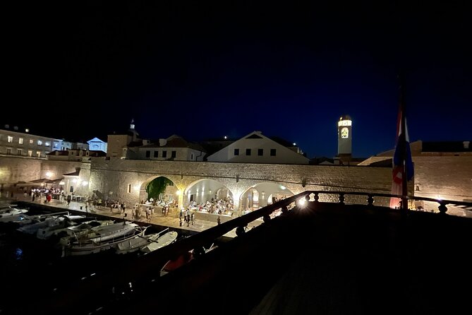 Dubrovnik Panoramic Night Cruise with Karaka - Lovrjenac Fortress from the seaward side