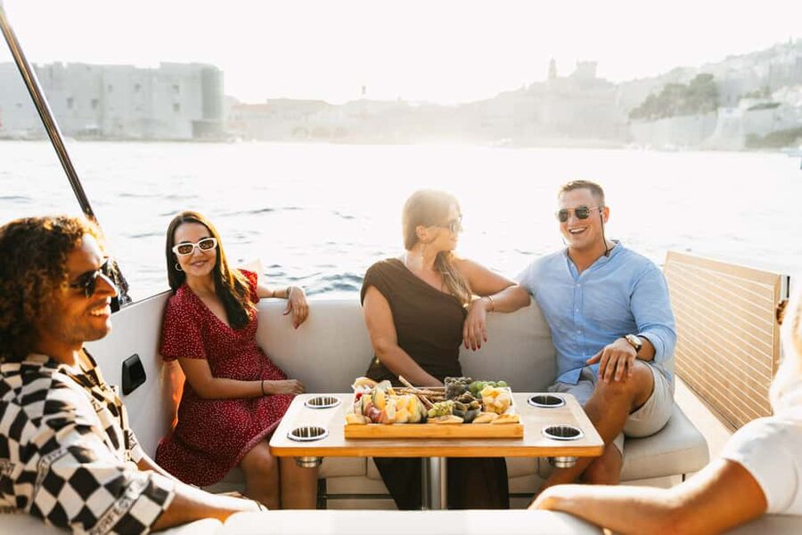 Dubrovnik: Private Boat Cruise at Sunset with Champagne - What the $382 price really buys