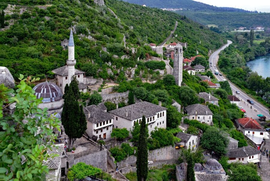 Dubrovnik: Private Day-Trip to Mostar - Bosnia & Herzegovina - Počitelj, a stone town on the hillside