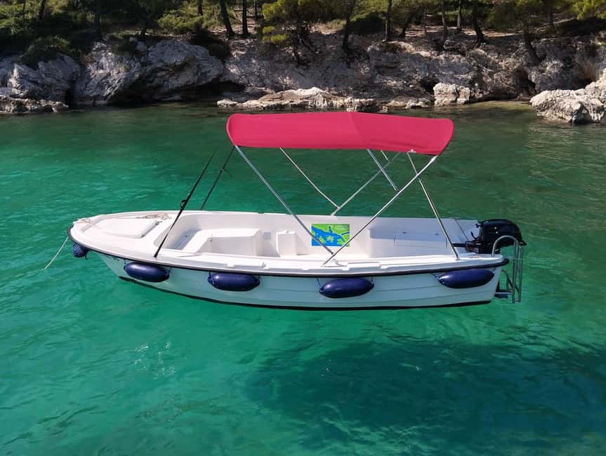 Dubrovnik: Rent a fun and easy to use boat without license - Koločep, Green Cave, and Smaller Coastal Stops