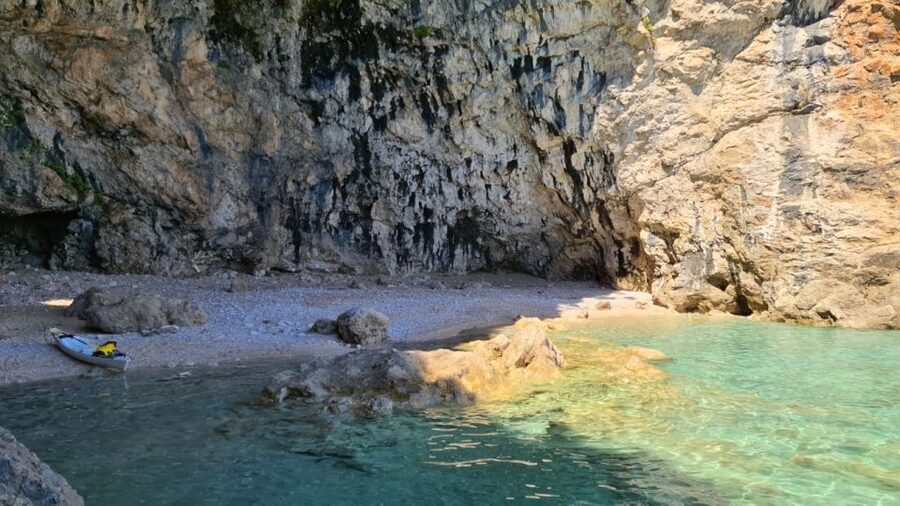 Dubrovnik: Sea Kayaking Half-Day Tour - Betina Cave and its 20-minute swim stop