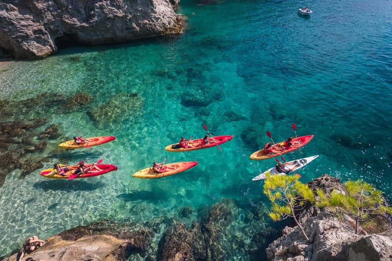 Dubrovnik: Sea Kayaking&Snorkelling Guided Day/Sunset Tours - Group Size, Pairing, and Paddling Effort
