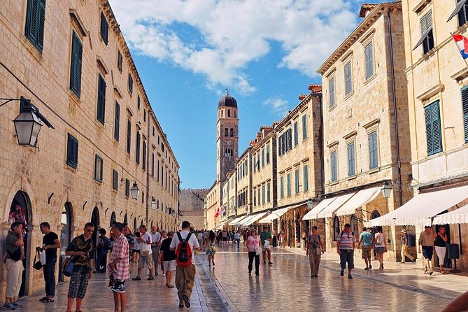 Dubrovnik Shore Excursion: Old Town Walking Tour - Stradun, Dubrovnik’s limestone main street