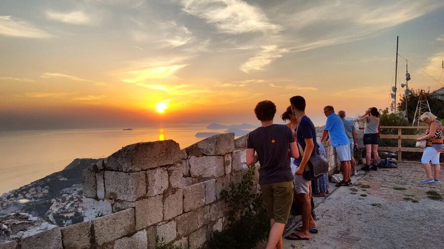 Dubrovnik: Sunset Panorama Tour with Glass of Wine - The driver-guide can shape the whole evening