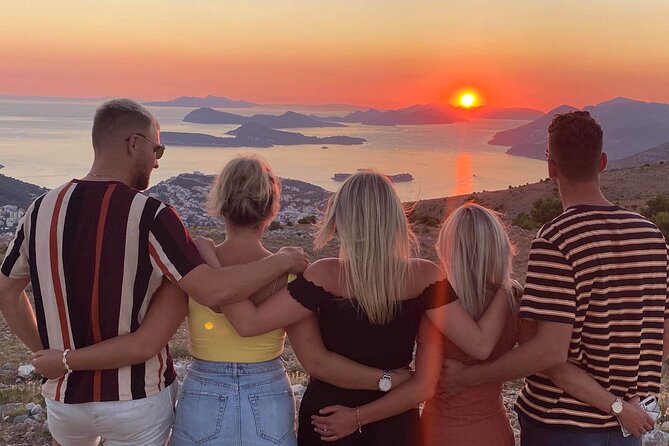 Dubrovnik sunset panorama & wine - Sunset timing shapes the whole evening