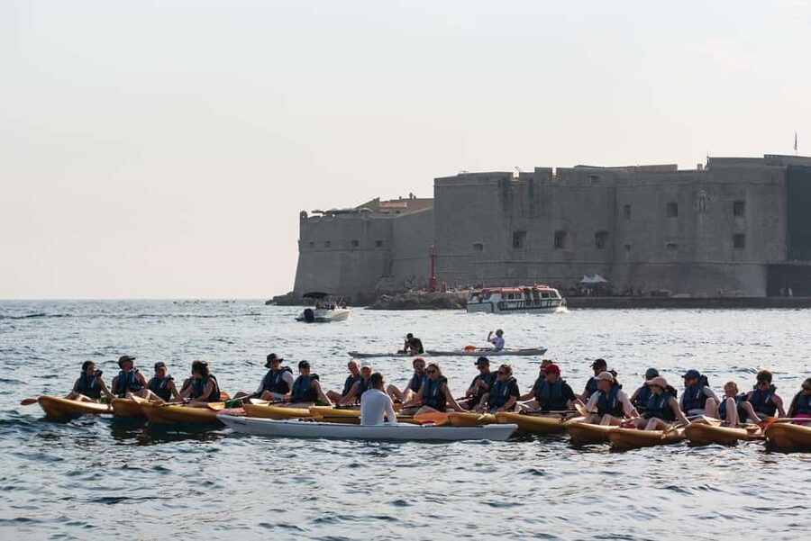 Dubrovnik: Sunset Sea Kayaking Tour - Lokrum views without stepping ashore