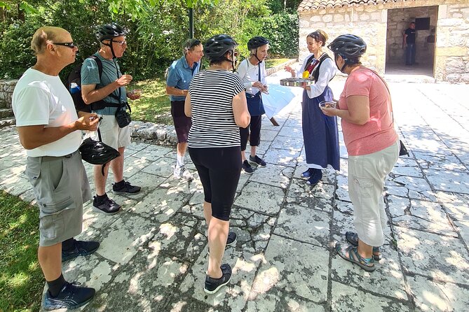 E-Bike Tour + Gourmet Lunch + Wine Tasting (Small Group) - Pridvorje Franciscan Monastery adds a quiet pause