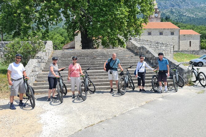 E-Bike Tour + Gourmet Snack + Wine Tasting (Small Group) - Ljuta’s old mills and local tastes