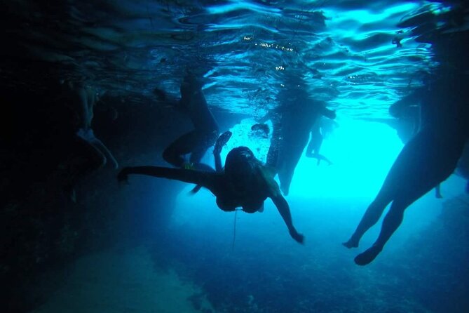 Elaphite Islands Cruise with Local Gastronomy at Captain's House - The Blue Cave swim comes before the island stops
