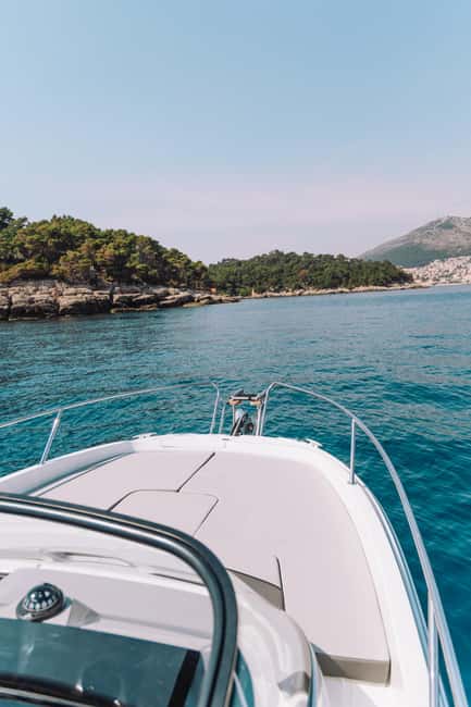 Elaphite Islands: Private boat tour (Cap Camarat 7.5wa) - Koločep packs three cave stops into one island