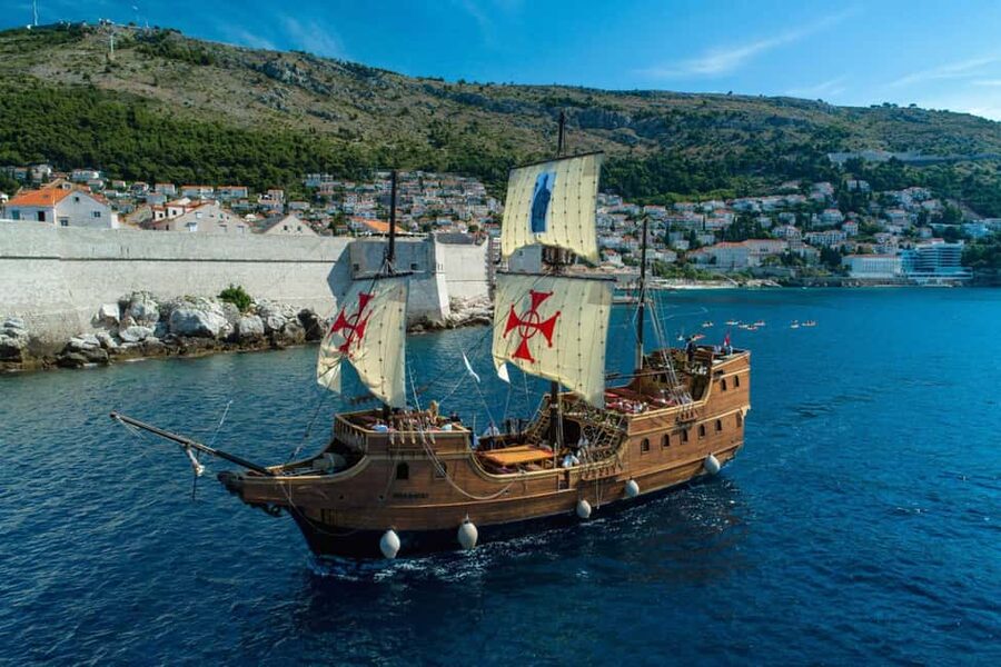 From Dubrovnik: Elaphiti Islands Galleon Cruise with Lunch - Lopud offers the strongest first impression