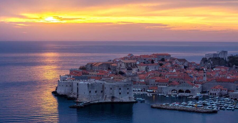From Dubrovnik: Golden Hour Sunset Cruise with Free Drinks - The route past Dubrovnik’s Old Town walls